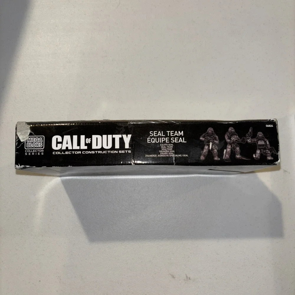 Mega‎ Bloks SEAL TEAM CNF10 06824 Call of Duty Building Collector Set Toy Rare